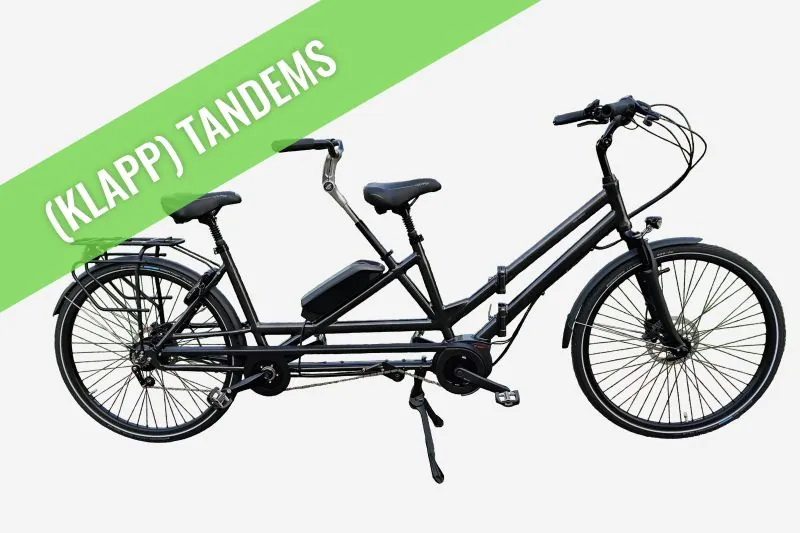 Klapp-Tandem von Zweirad-Profi Büld
