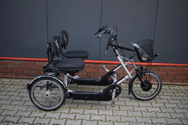 PF Mobility DUO P20 Parallel Tandem Sesseldreirad mit Frontmotor…