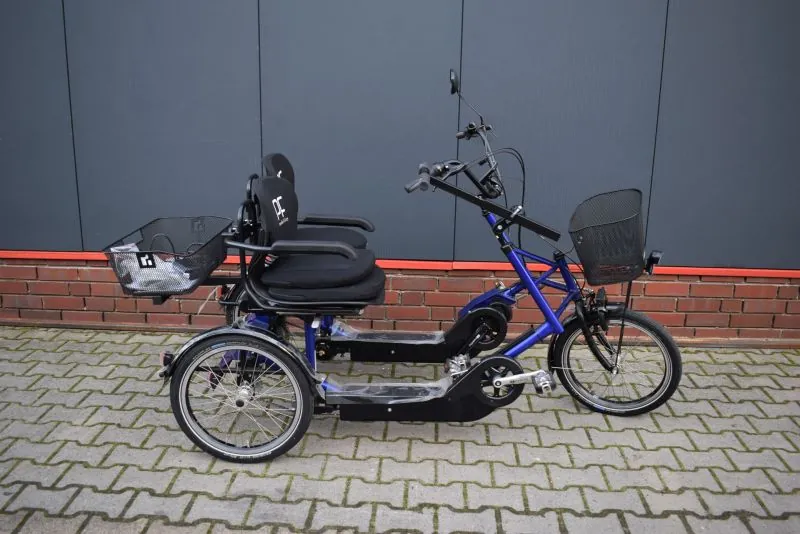 PF Mobility DUO STEPS Parallel Tandem Sesseldreirad mit…