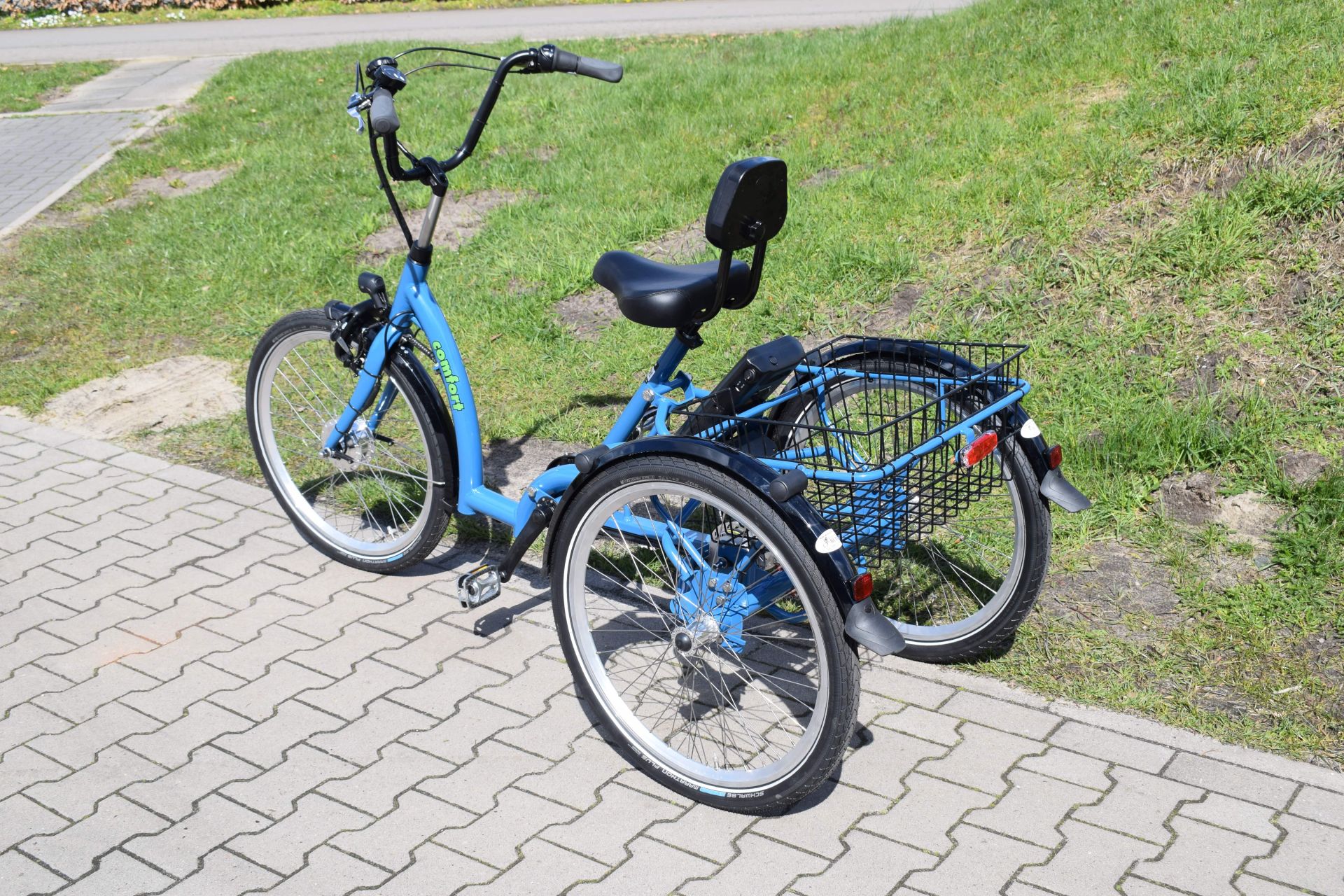 pfautec Comfort FM Dreirad, Therapierad, Elektrodreirad, Fahrrad